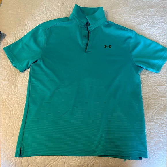 Adidas Golf Polo. Men’s Medium. Teal in color. - Picture 1 of 4
